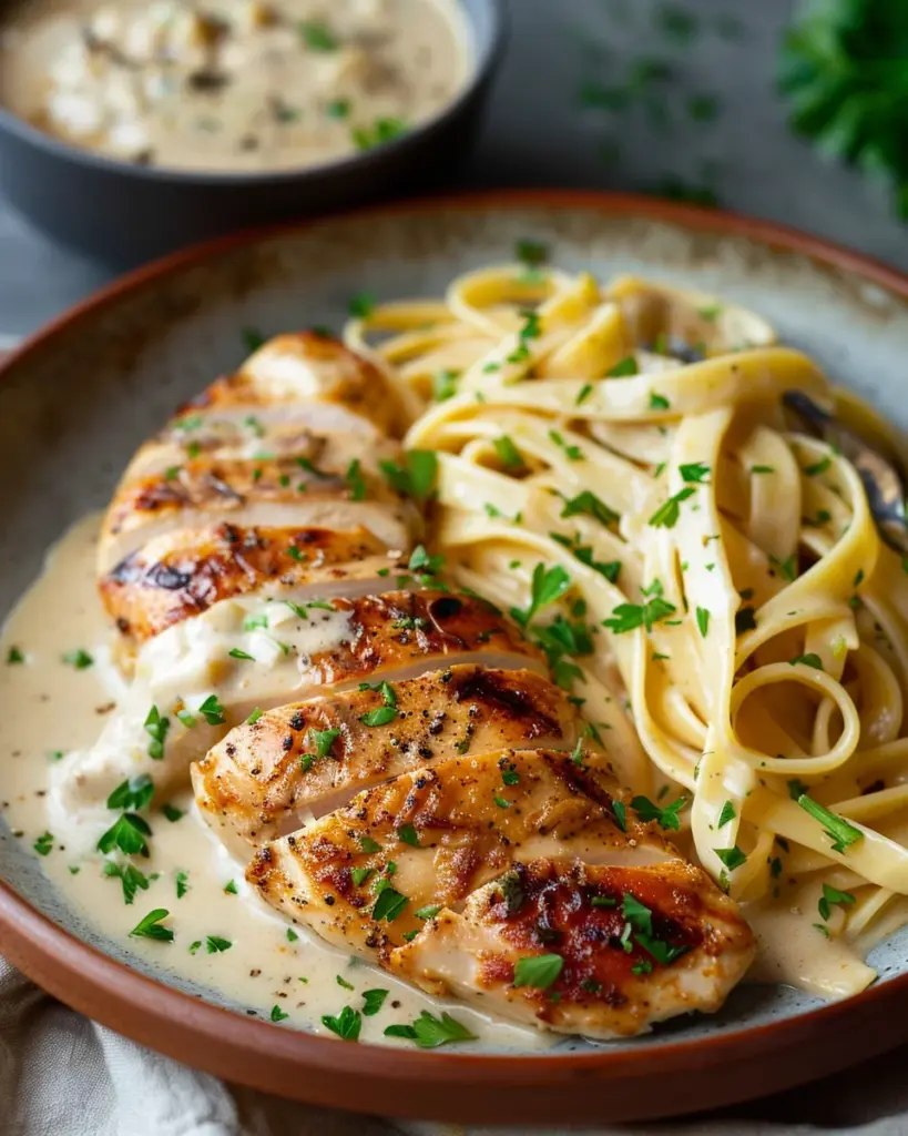 Home 37 mebmbel A beautifully plated creamy garlic parmesan chicken bre b9eac270 1c62 4718 9e1a 8681bb317fad