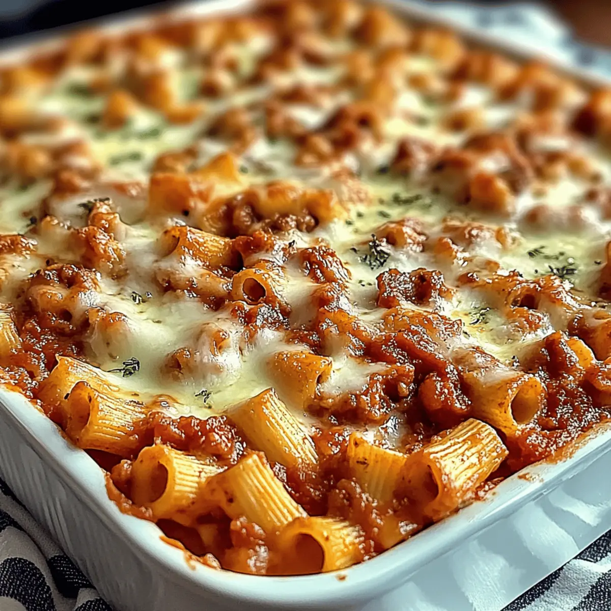 Million Dollar Baked Ziti: Cheesy Comfort for Family Nights 4 Million Dollar Baked Ziti