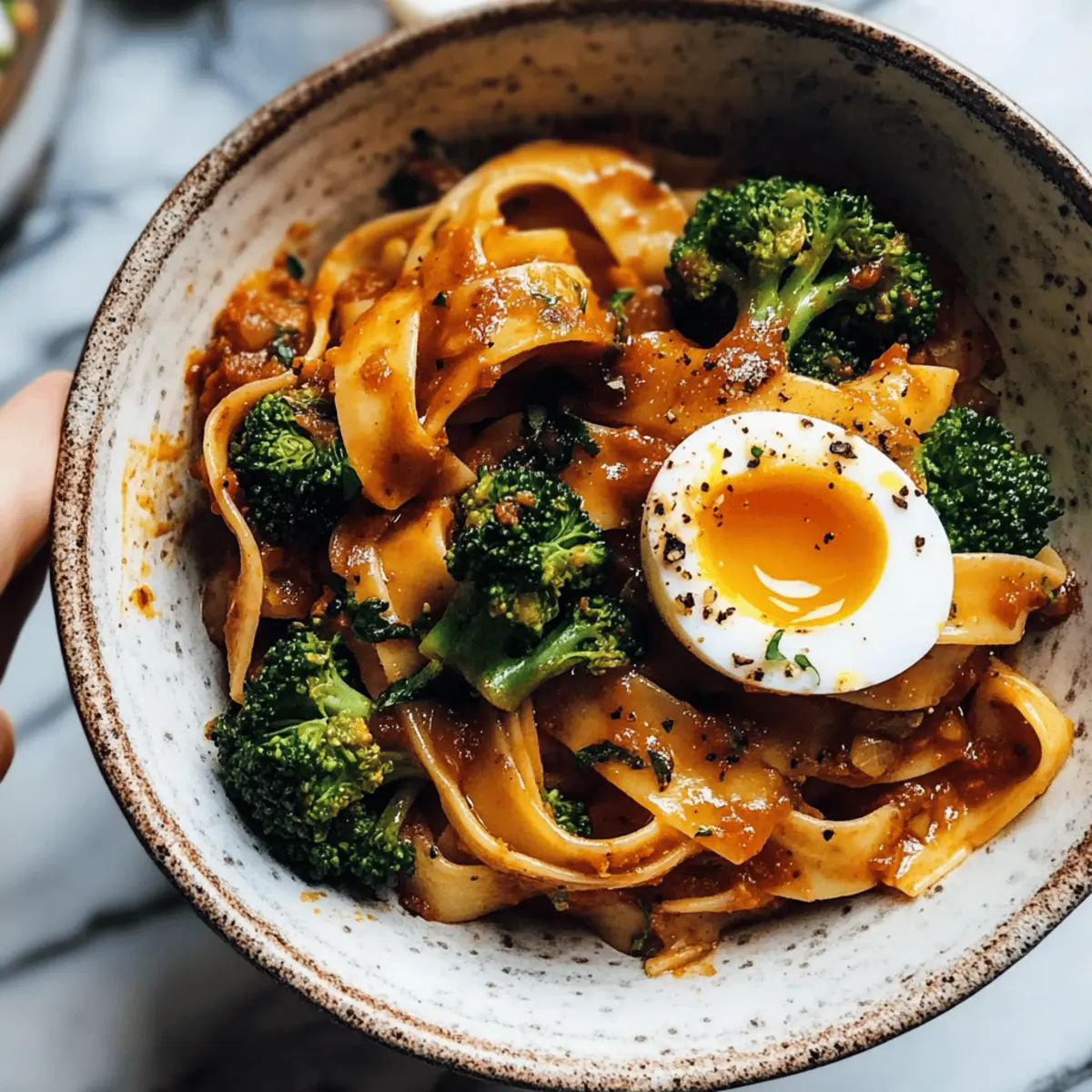 Spicy Chili Garlic Pappardelle for a Cozy Night In 4 Chili Garlic Pappardelle