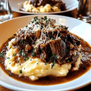 Ragu with Parmesan Mashed Potatoes