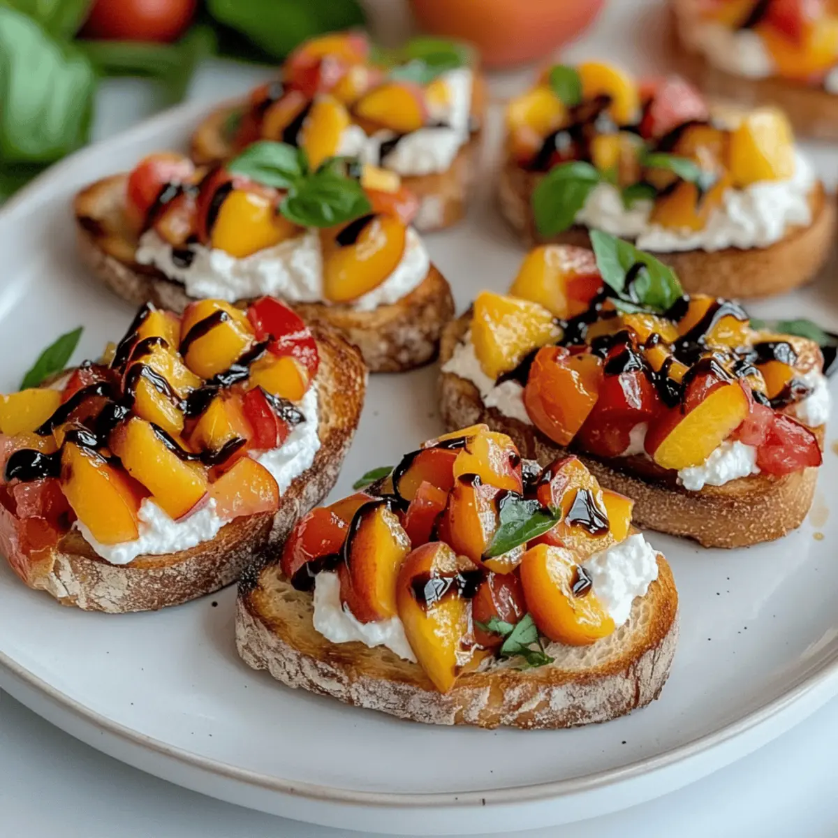 Peach Bruschetta with Whipped Ricotta for Summer Bliss 2 m6wd6rksacqslekimbpd