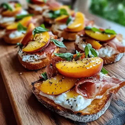 Cheesy Burrata Crostini