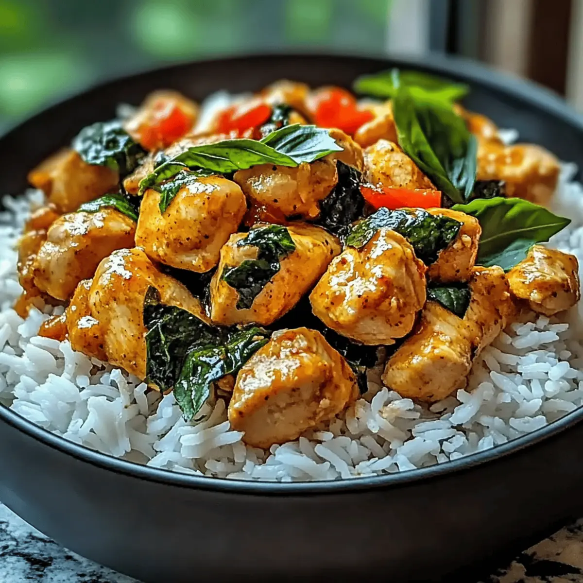 Coconut Basil Chicken