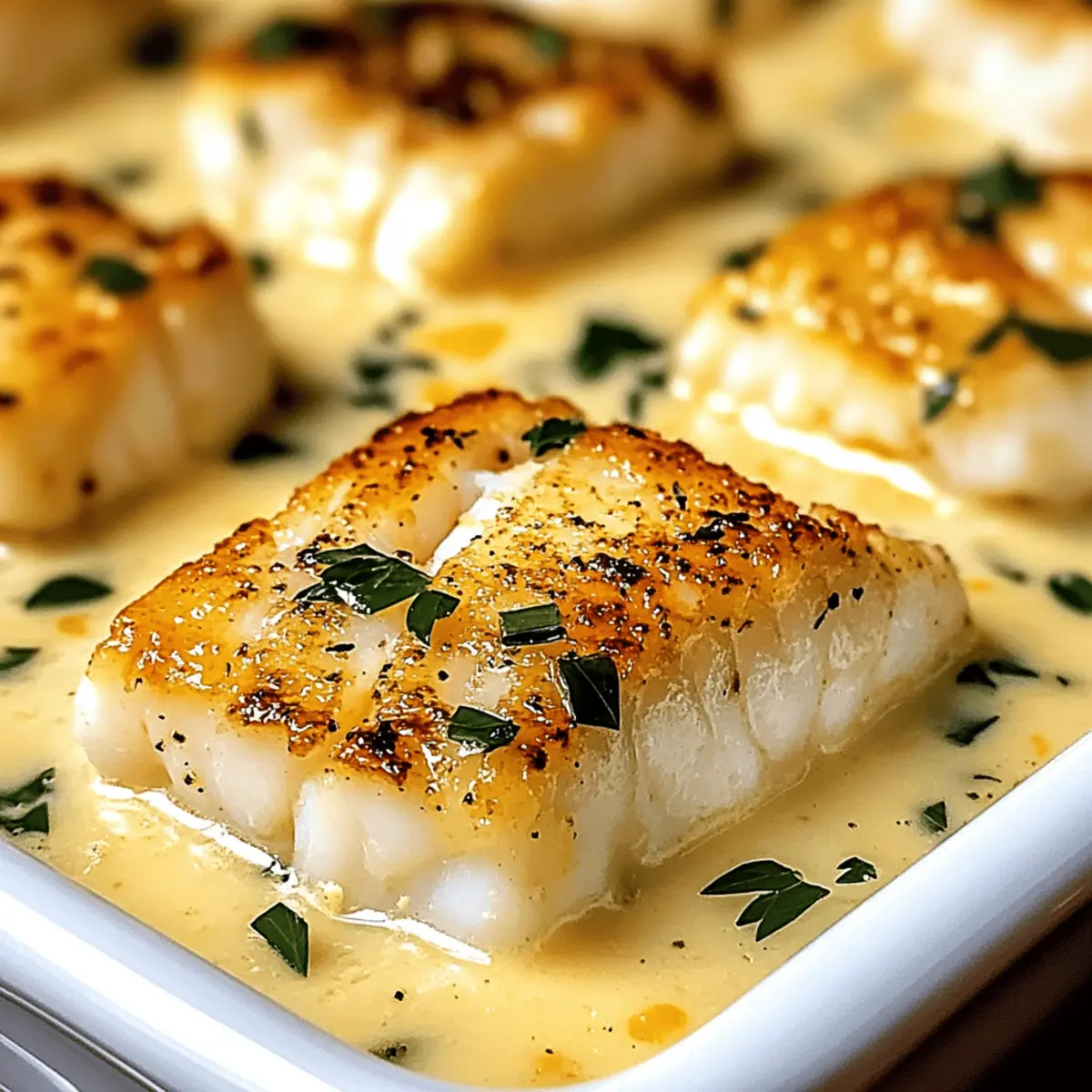 Baked Cod in Coconut Lemon Cream Sauce for Cozy Weeknights 4 Baked Cod in Coconut Lemon Cream Sauce