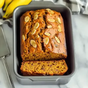 Vegan Pumpkin Banana Bread