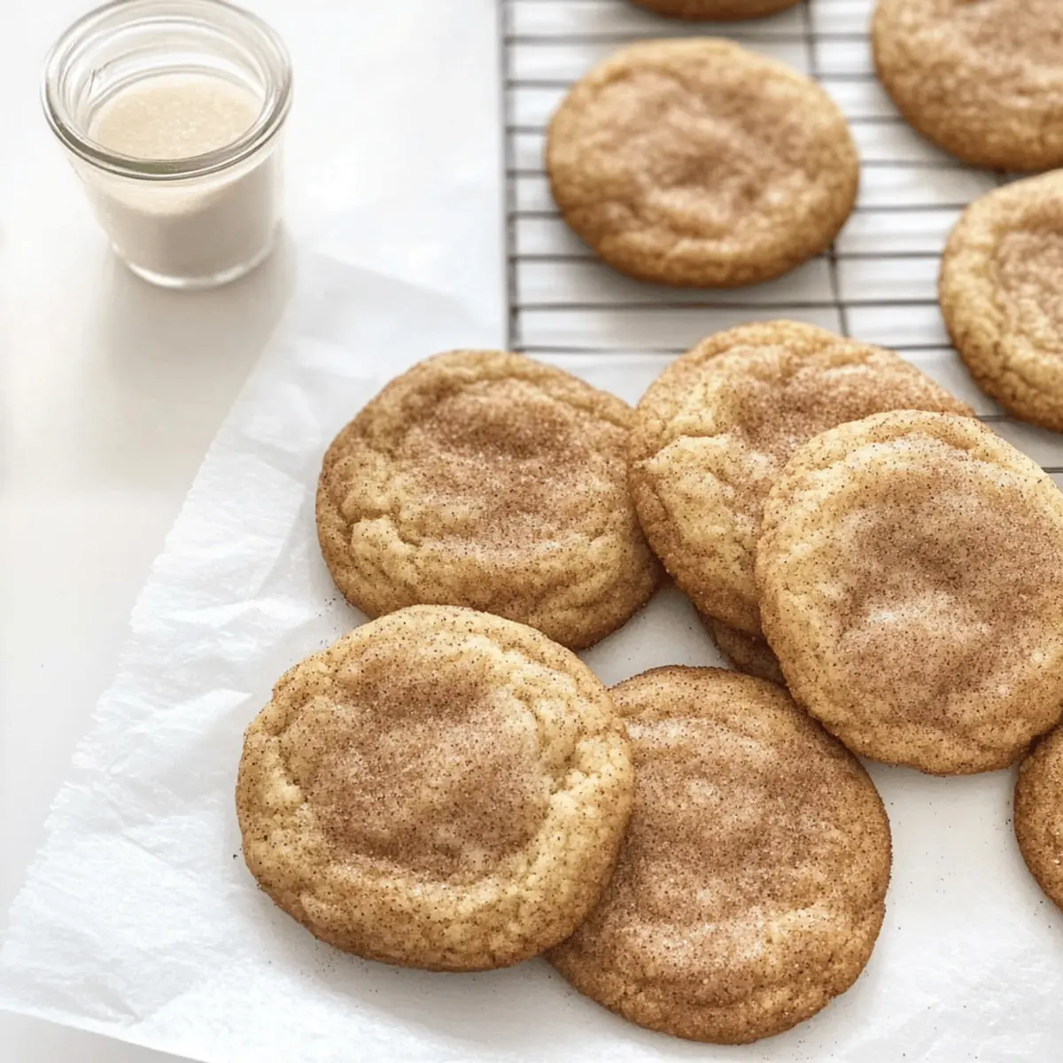 Sweet Snickerdoodle Cookies That Melt in Your Mouth 4 Snickerdoodle Cookies