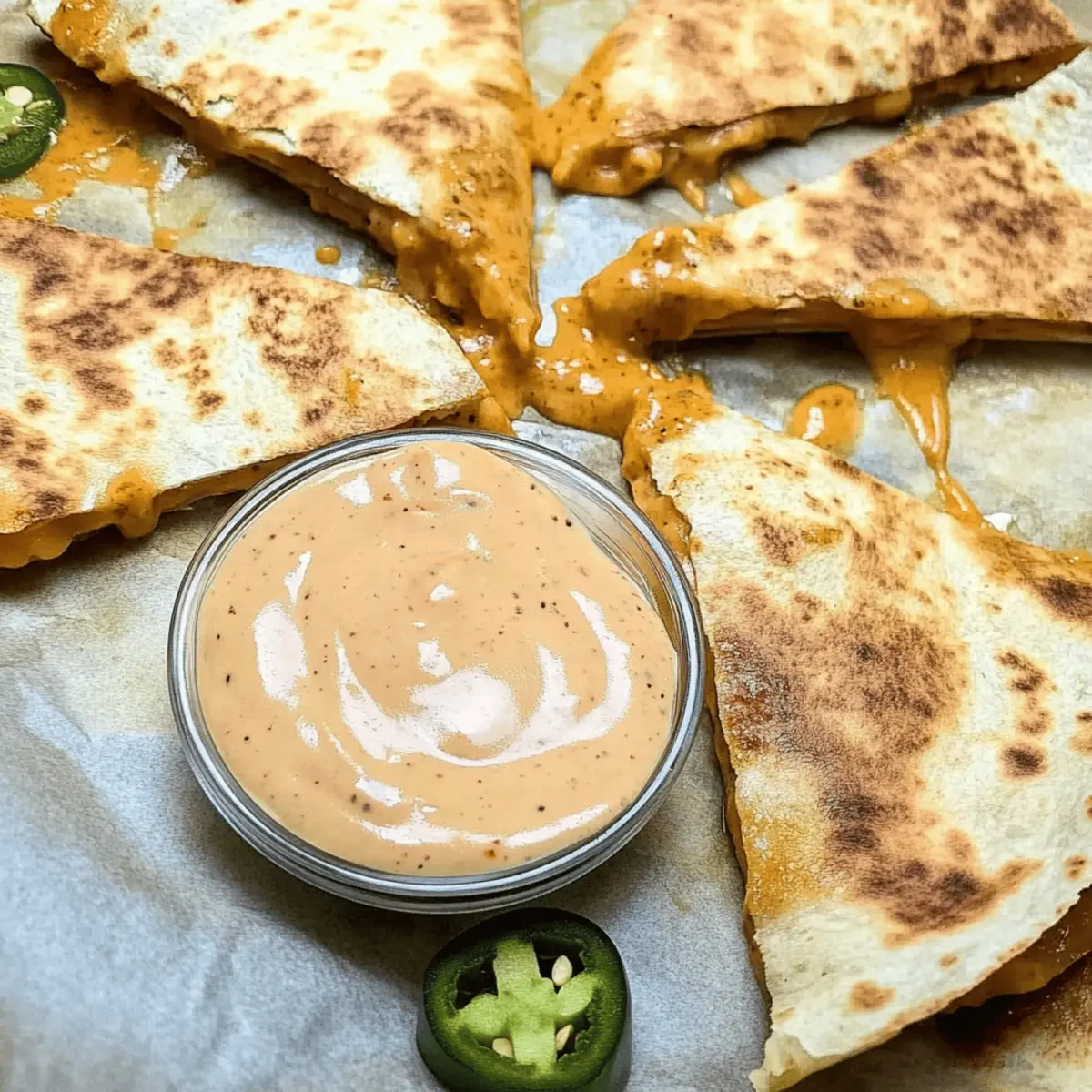 Creamy Copycat Taco Bell's Quesadilla Sauce in 5 Minutes 4 Copycat Taco Bell’s Quesadilla Sauce