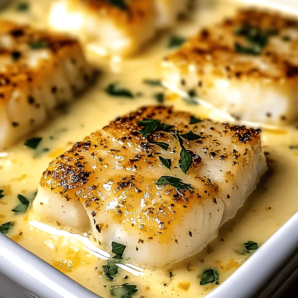 Baked Cod in Coconut Lemon Cream Sauce for Cozy Weeknights 1