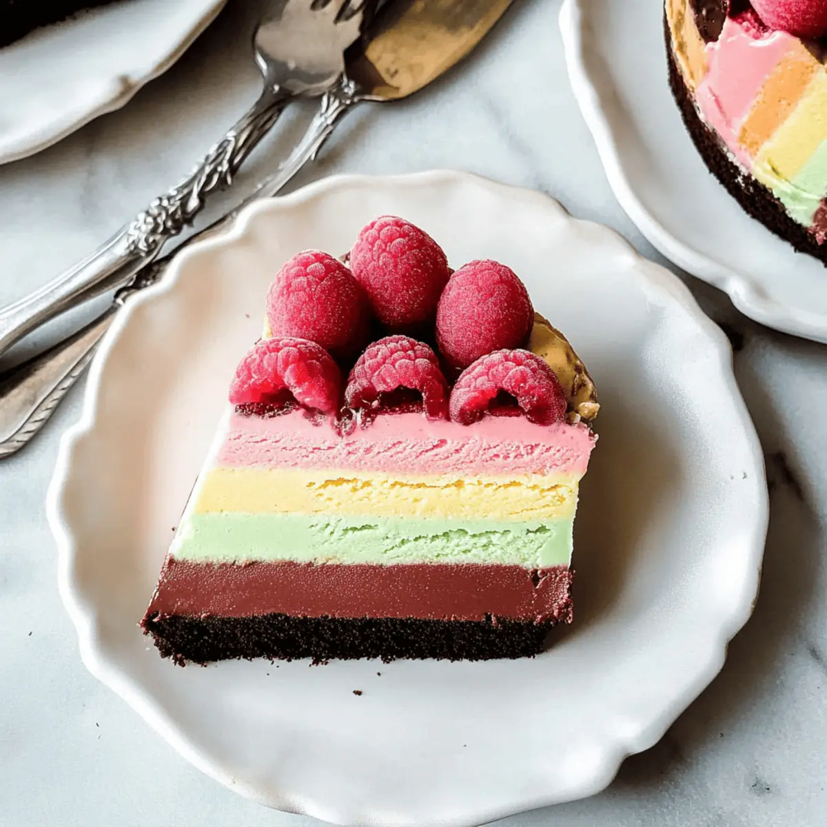 Layered Ice Cream Cake: A Colorful, No-Bake Summer Delight 2 ys4dgmyqasfv8hyms5or