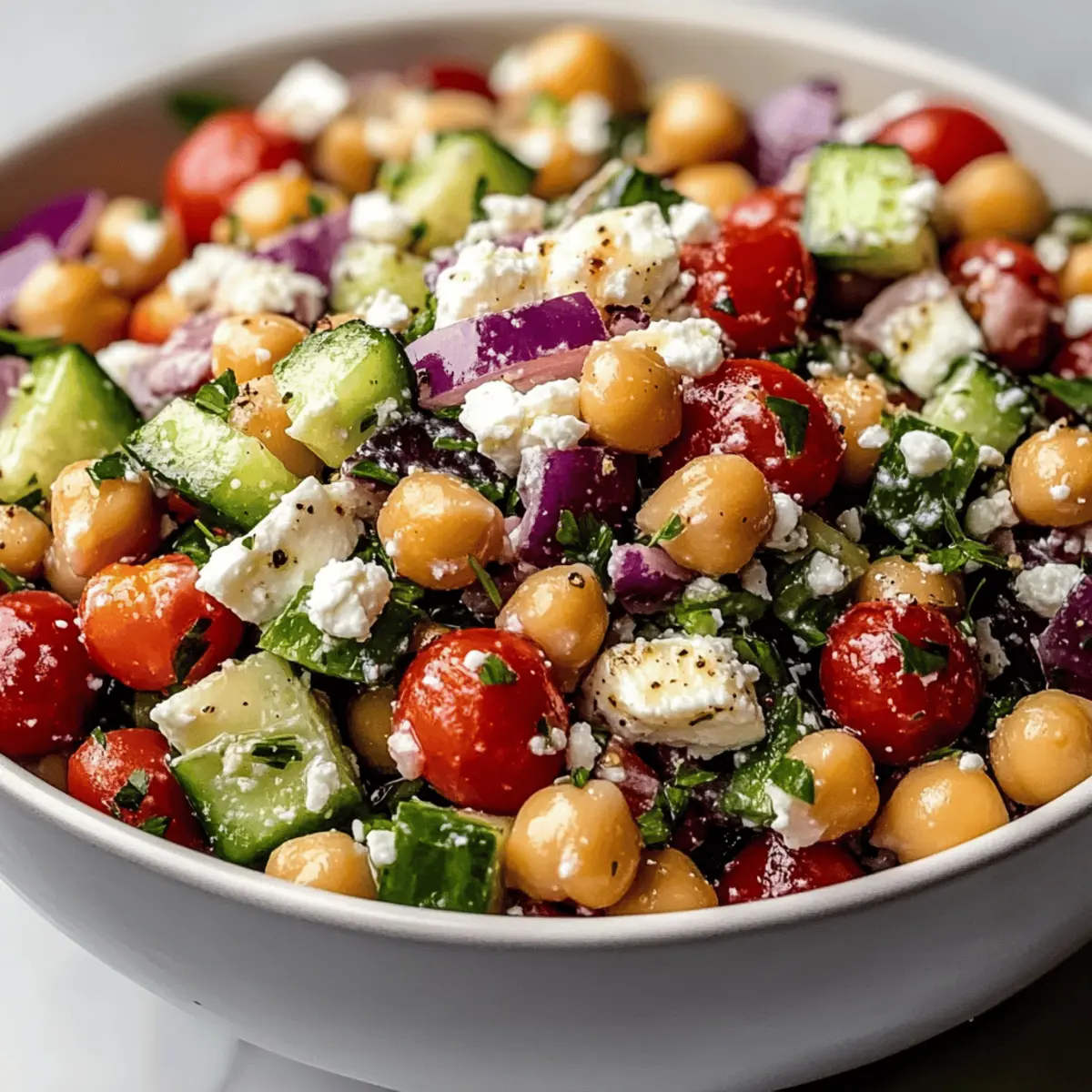 Mediterranean Chickpea Feta Salad: A Fresh, Flavorful Delight 40 Mediterranean Chickpea Feta Salad cnzhsb