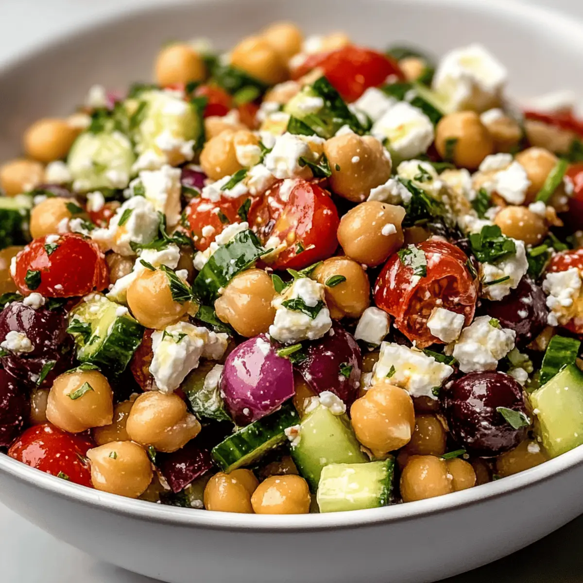 Mediterranean Chickpea Feta Salad: A Fresh, Flavorful Delight 41 Mediterranean Chickpea Feta Salad