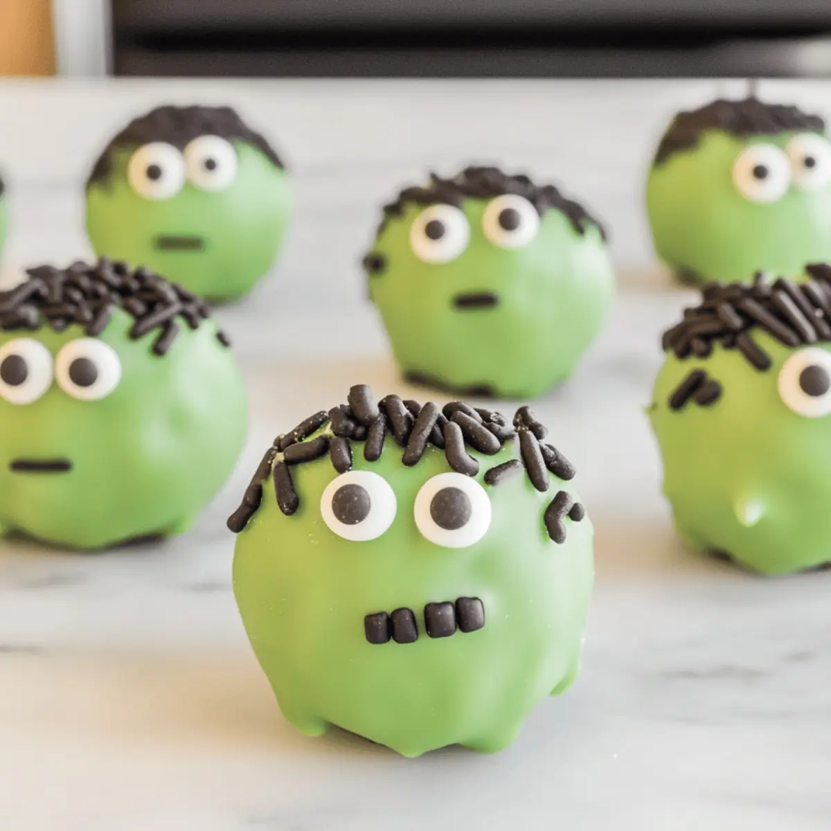 Frankenstein Oreo Balls