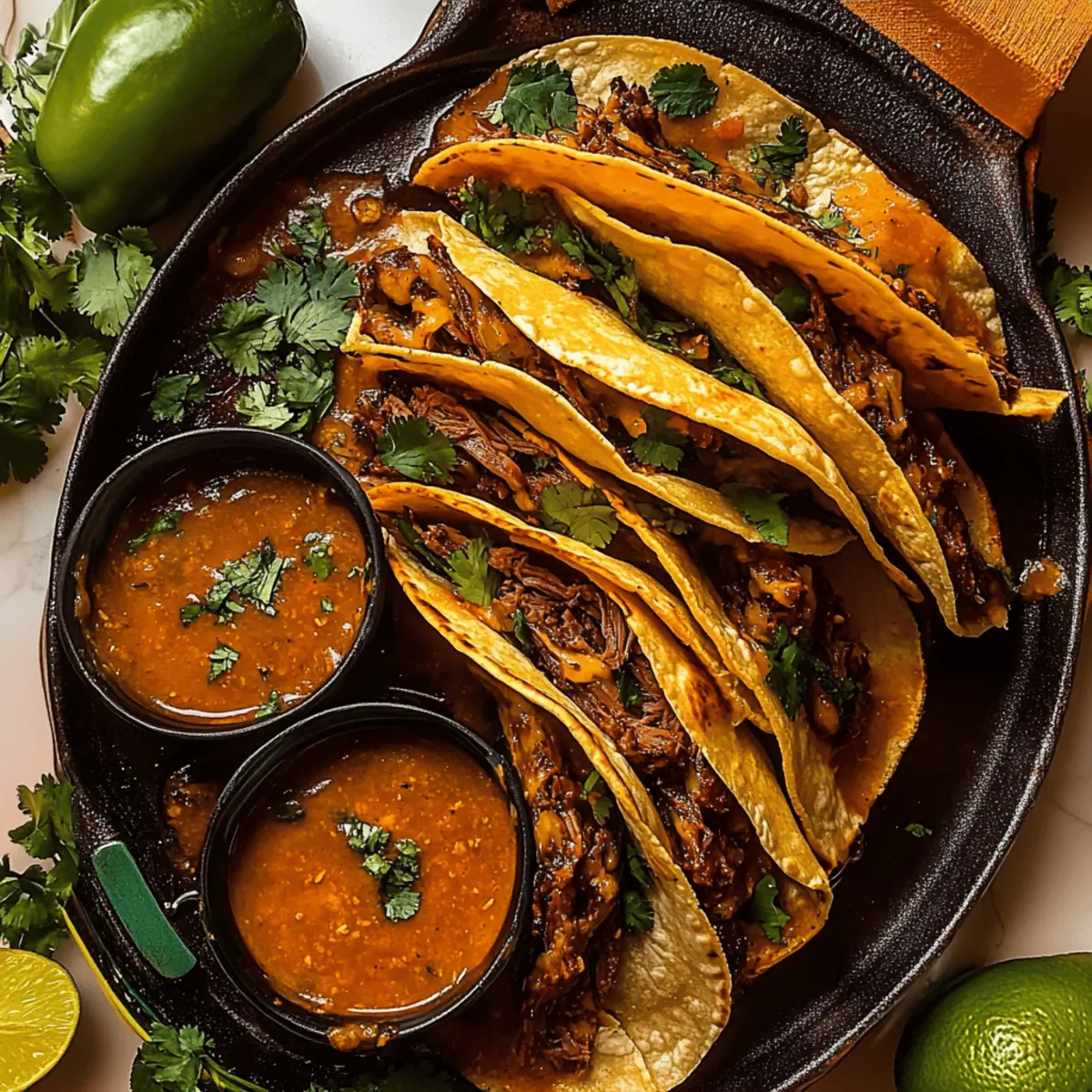 Ultimate Birria Tacos with Delicious Consomé to Savor