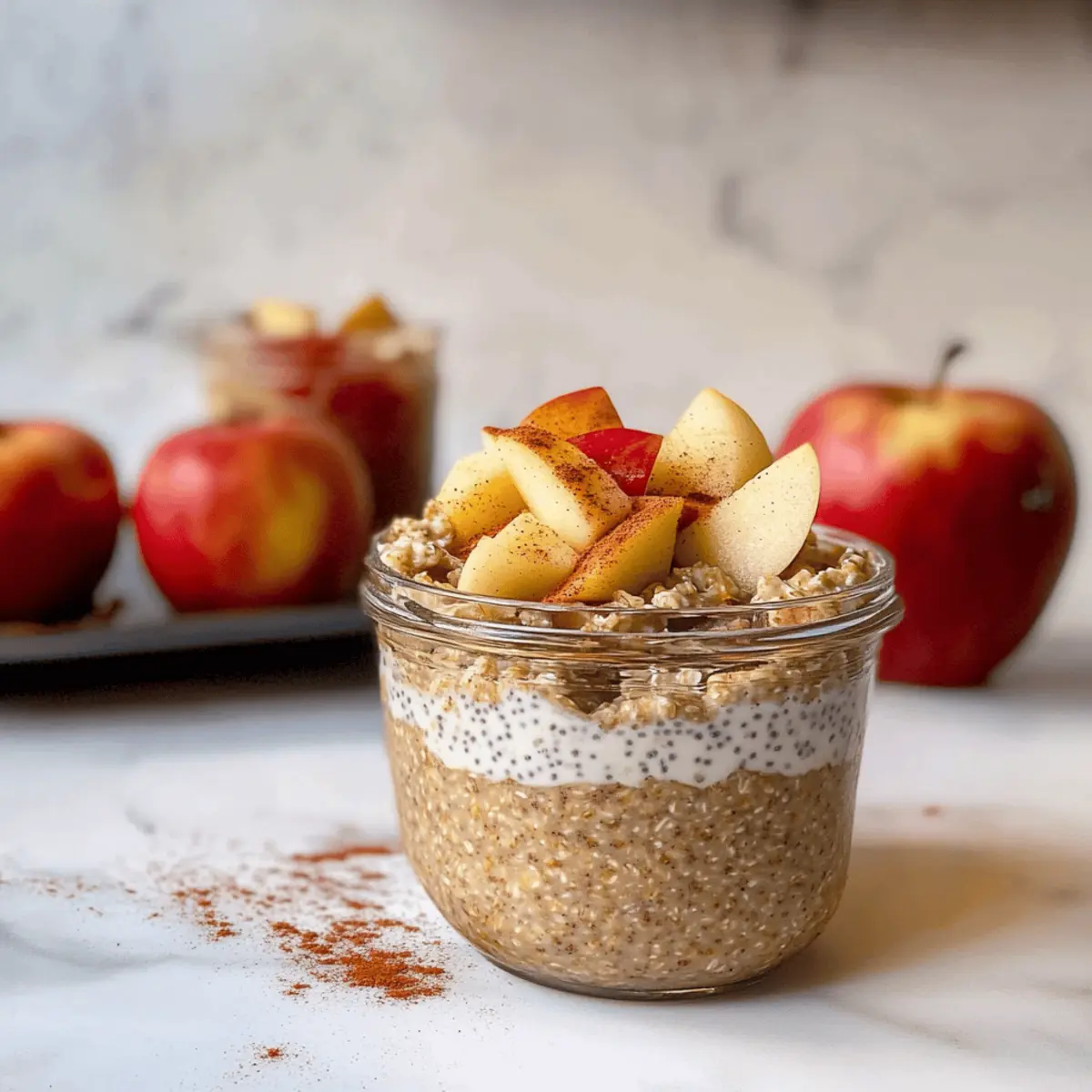 Creamy Apple Cinnamon Overnight Oats for a Wholesome Start 42 Apple Cinnamon Overnight Oats ihlc2e