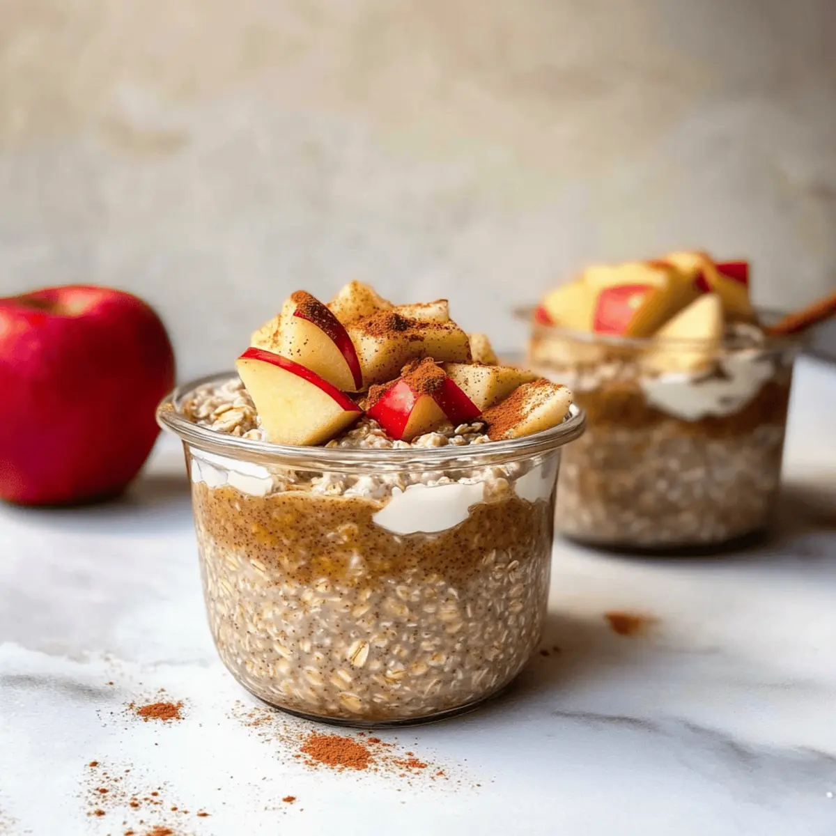 Creamy Apple Cinnamon Overnight Oats for a Wholesome Start 43 Apple Cinnamon Overnight Oats mmpft1