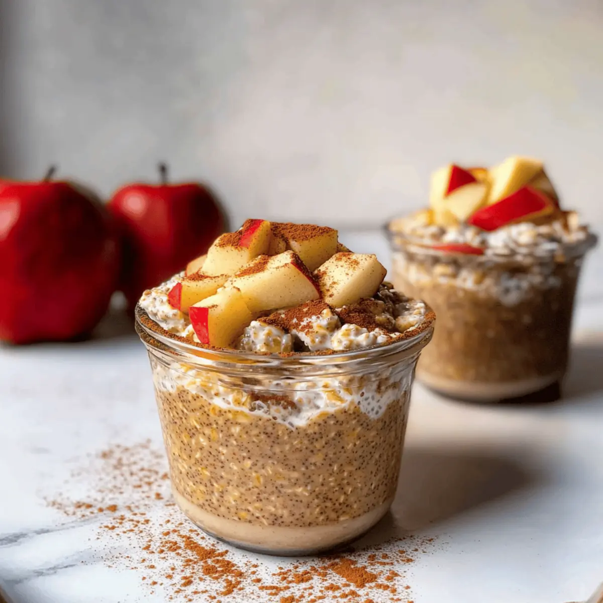 Creamy Apple Cinnamon Overnight Oats for a Wholesome Start 44