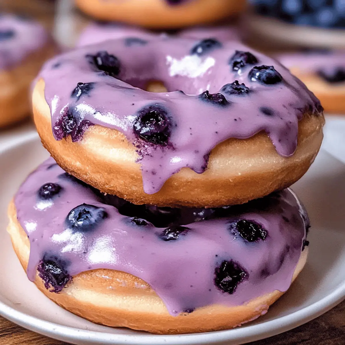 Baked Blueberry Cake Donuts Your New Morning Delight 38 Baked Blueberry Cake Donuts d7aqnl