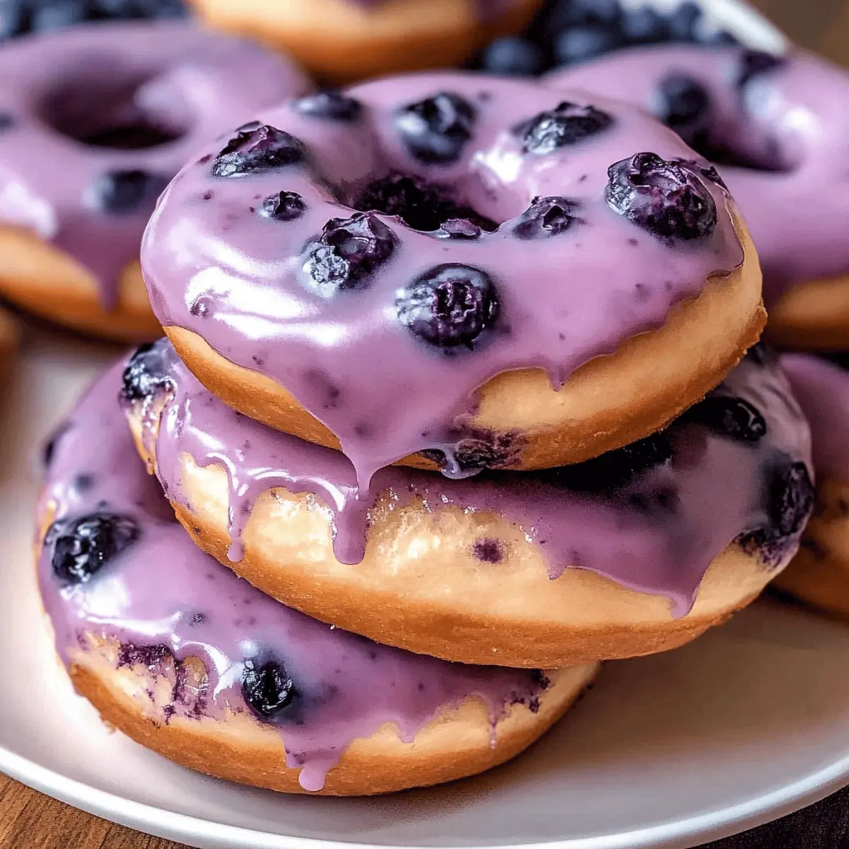Baked Blueberry Cake Donuts Your New Morning Delight 39 Baked Blueberry Cake Donuts emfjvj
