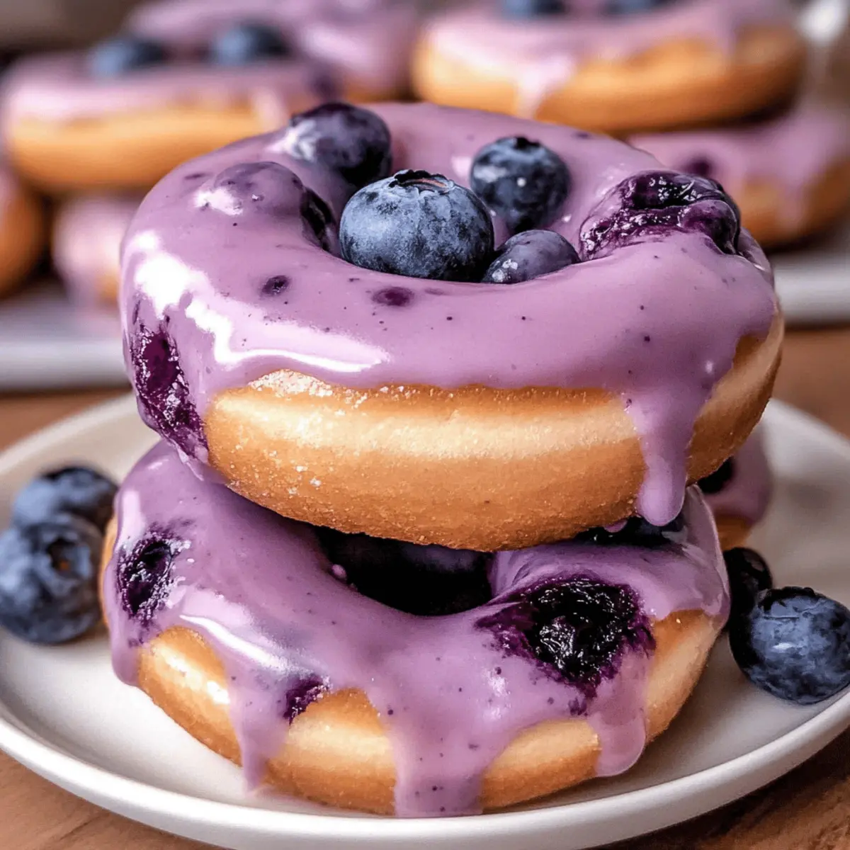 Baked Blueberry Cake Donuts Your New Morning Delight 41 Baked Blueberry Cake Donuts