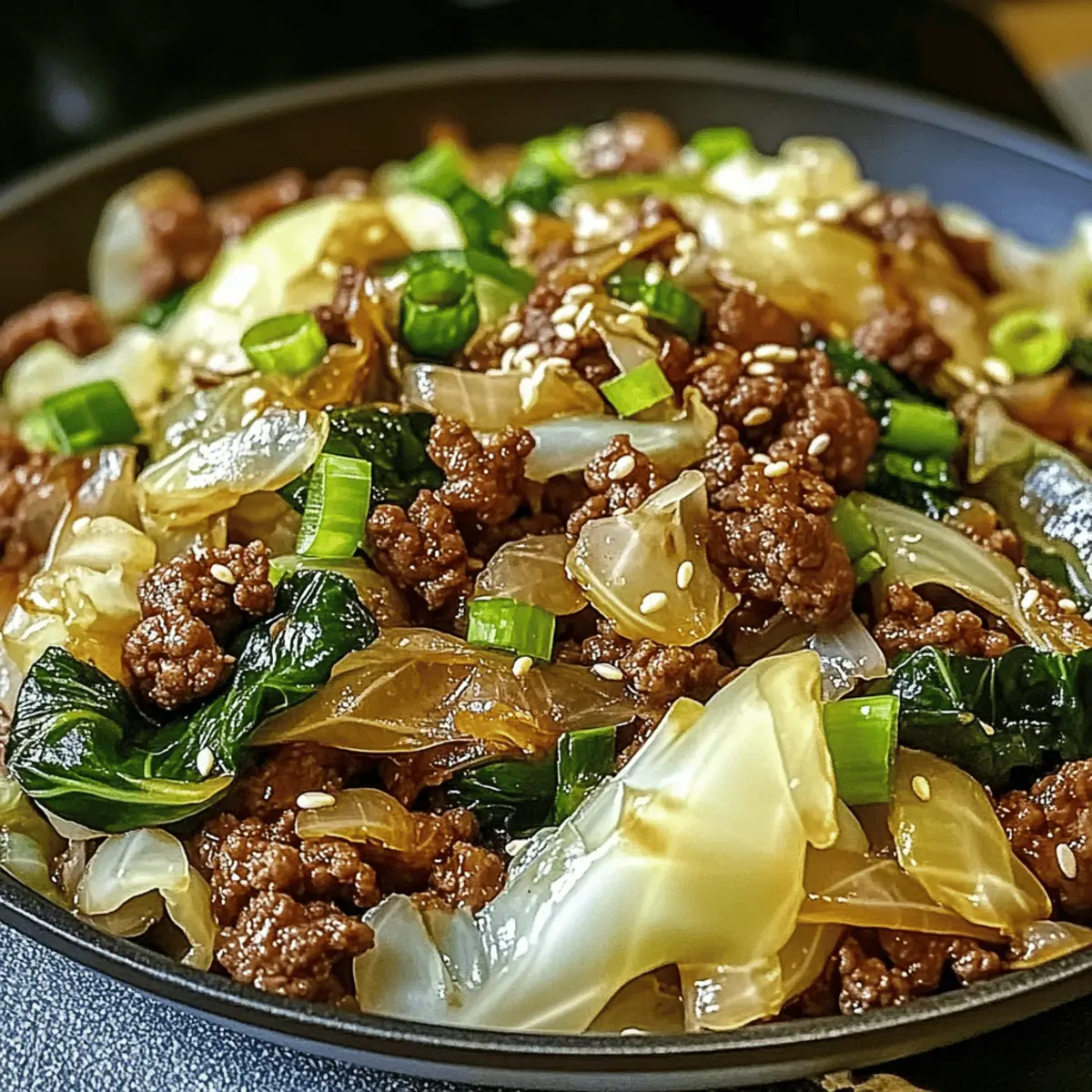 Savory Beef & Cabbage Skillet – Quick Family Dinner Delight 2 Beef Cabbage Skillet w8mmnu