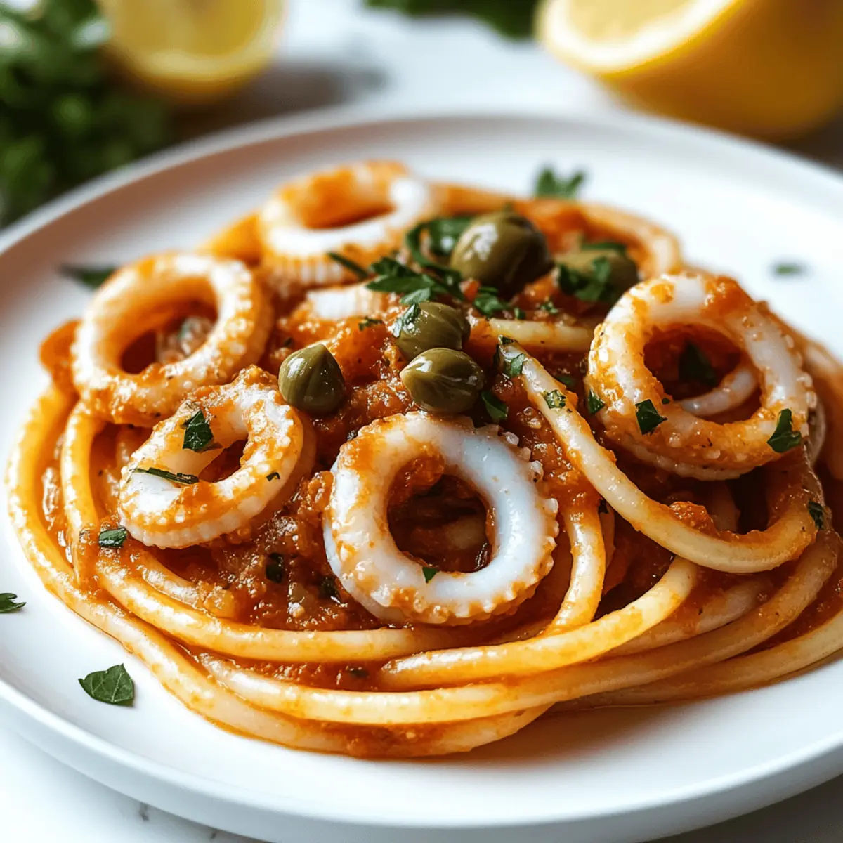 Irresistible Calamari Puttanesca: A Flavorful Twist on Tradition 3 Calamari Puttanesca ryua4h