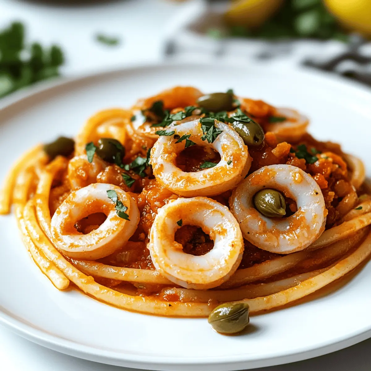 Irresistible Calamari Puttanesca: A Flavorful Twist on Tradition 2 Calamari Puttanesca ujpeaz