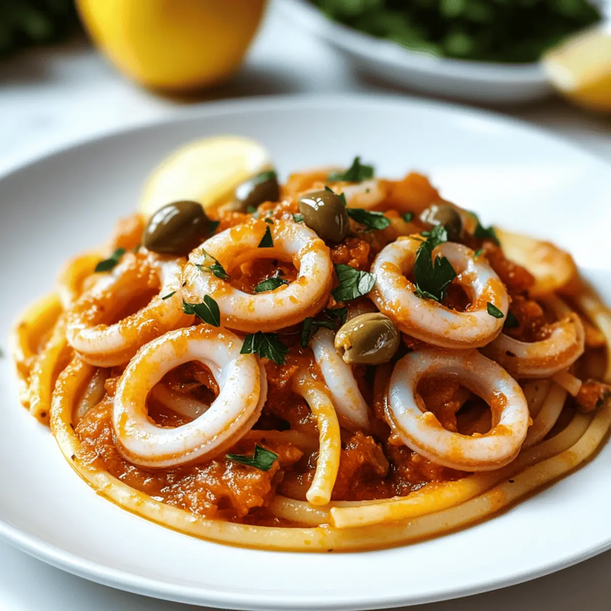 Irresistible Calamari Puttanesca: A Flavorful Twist on Tradition 1 Calamari Puttanesca vs21gm