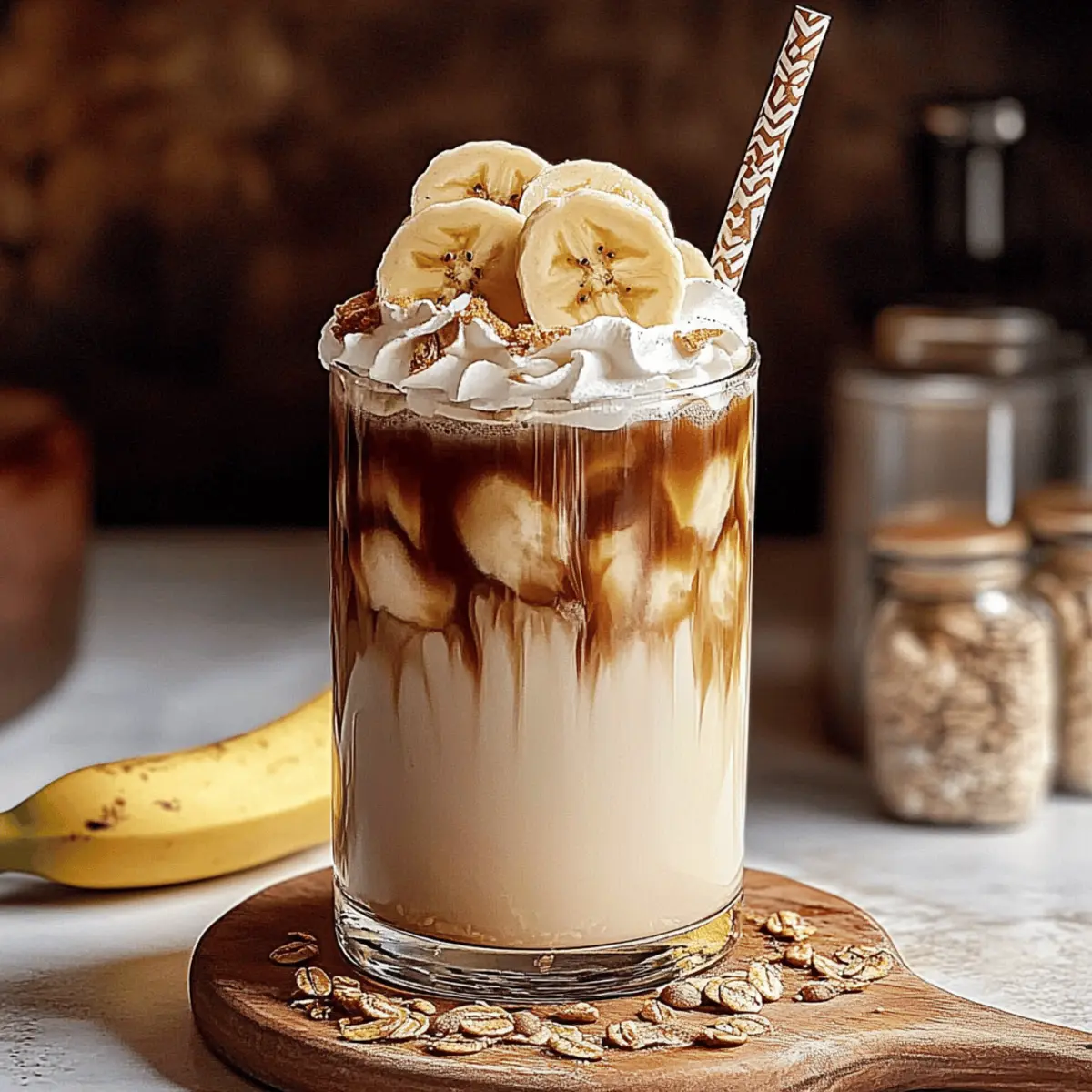 Indulge in a Creamy Caramelized Banana Iced Latte Delight 17