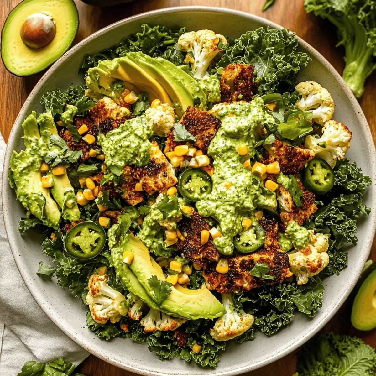 Savor the Flavor: Cauliflower Green Goddess Salad Bliss 22