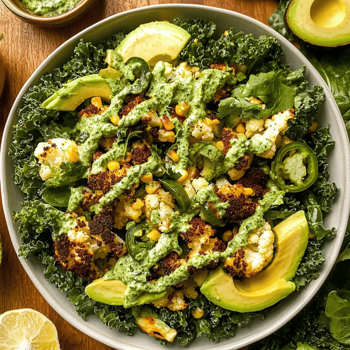 Savor the Flavor: Cauliflower Green Goddess Salad Bliss 23 Cauliflower Green Goddess Salad g0qdyh