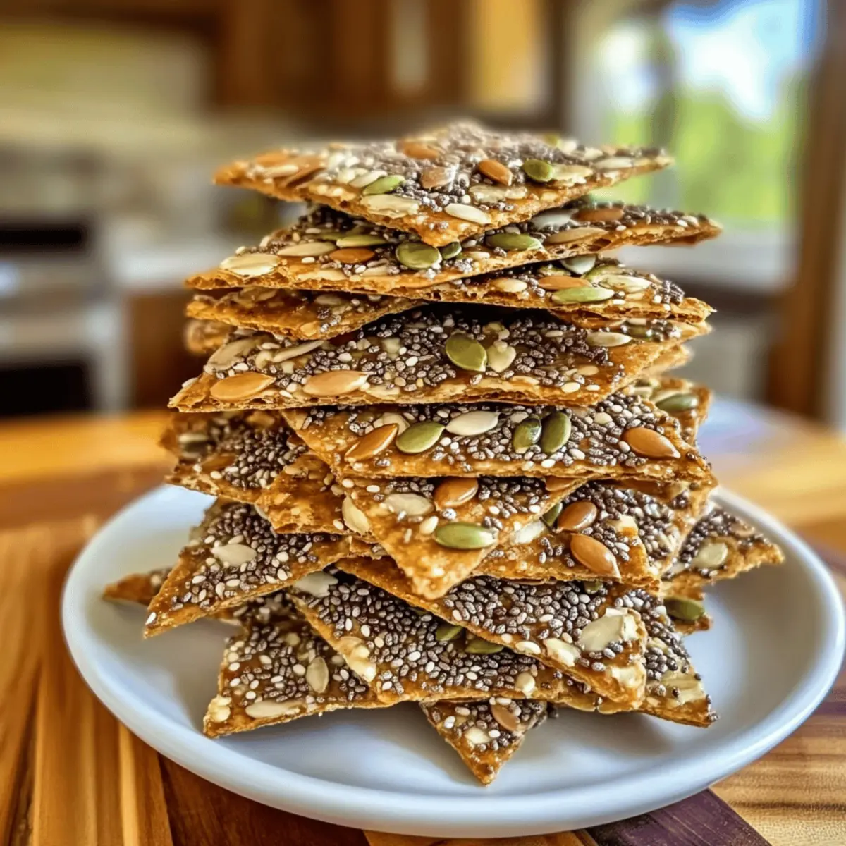 Crunchy Chia & Flax Seed Crackers for Guilt-Free Snacking 33