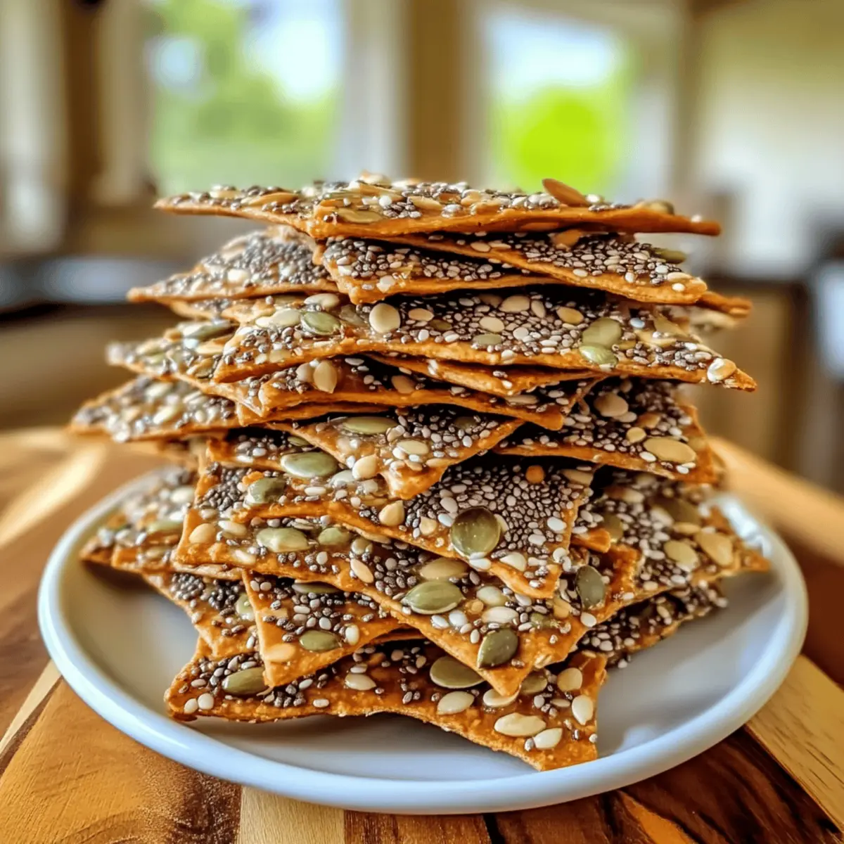 Crunchy Chia & Flax Seed Crackers for Guilt-Free Snacking 35