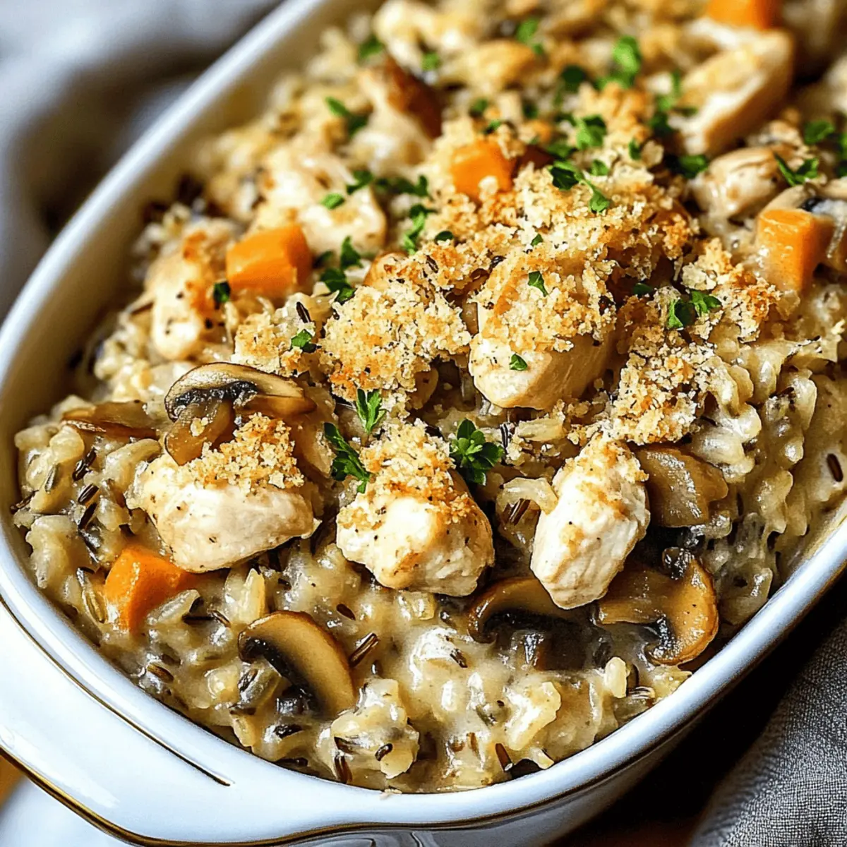 Cozy Up with Chicken Wild Rice Casserole: Pure Comfort Food 3 Chicken Wild Rice Casserole trb9lm