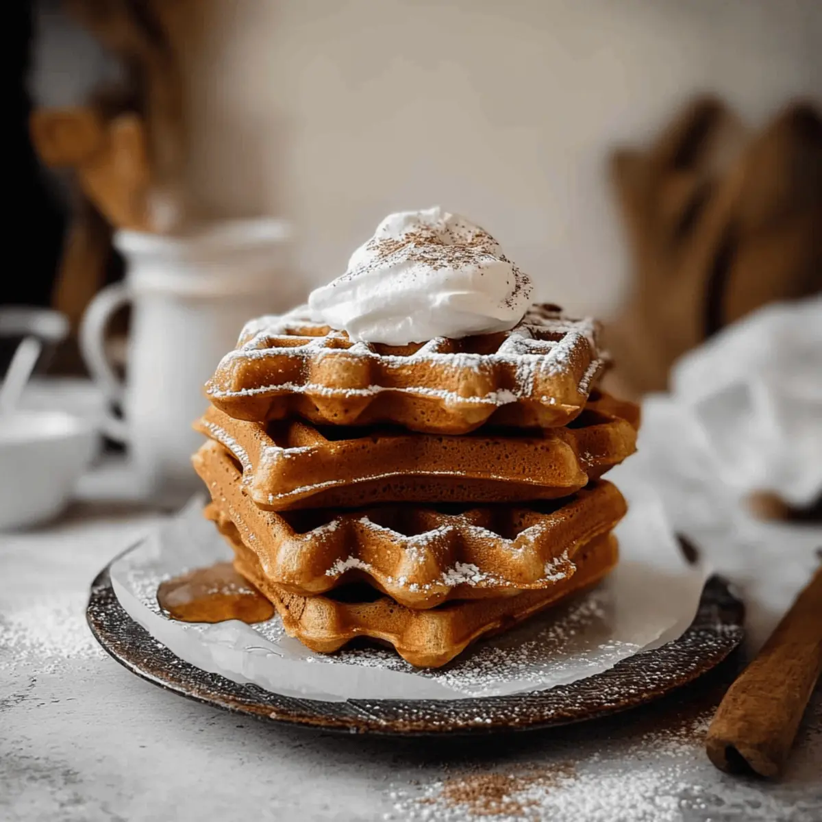 Christmas Morning Gingerbread Waffles to Warm Your Heart 34 Christmas Morning Gingerbread Waffles b5autk