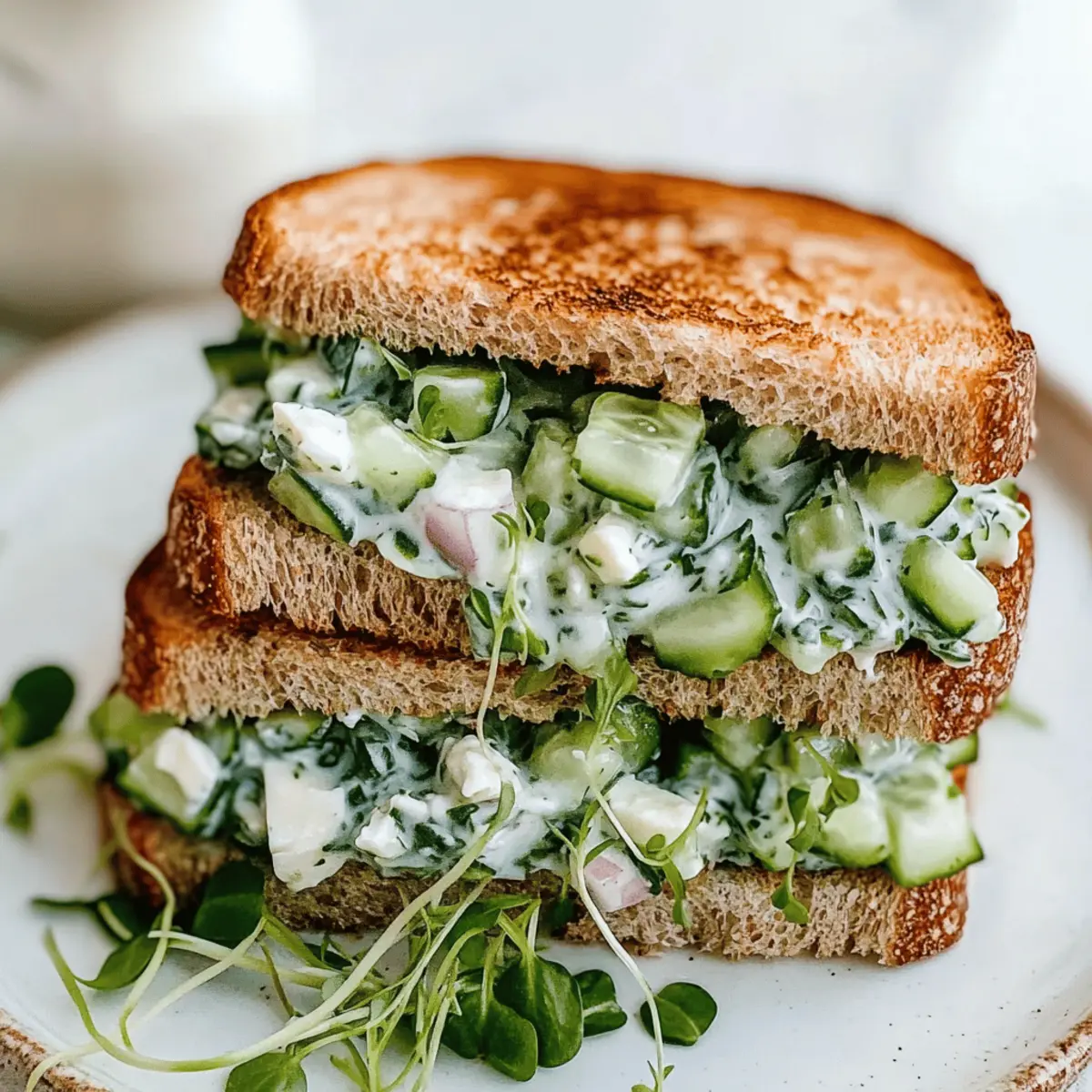 Cucumber Salad Sandwiches: Light and Crunchy Lunch Bliss 19