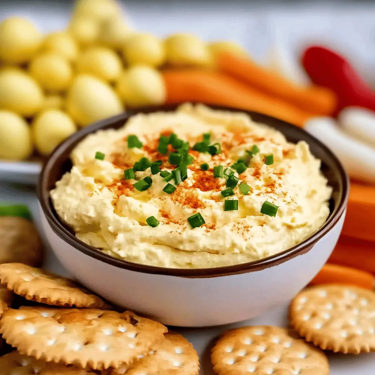 Creamy Deviled Eggs Dip: The Perfect Party Pleaser 17 Deviled Eggs Dip n9uwpj