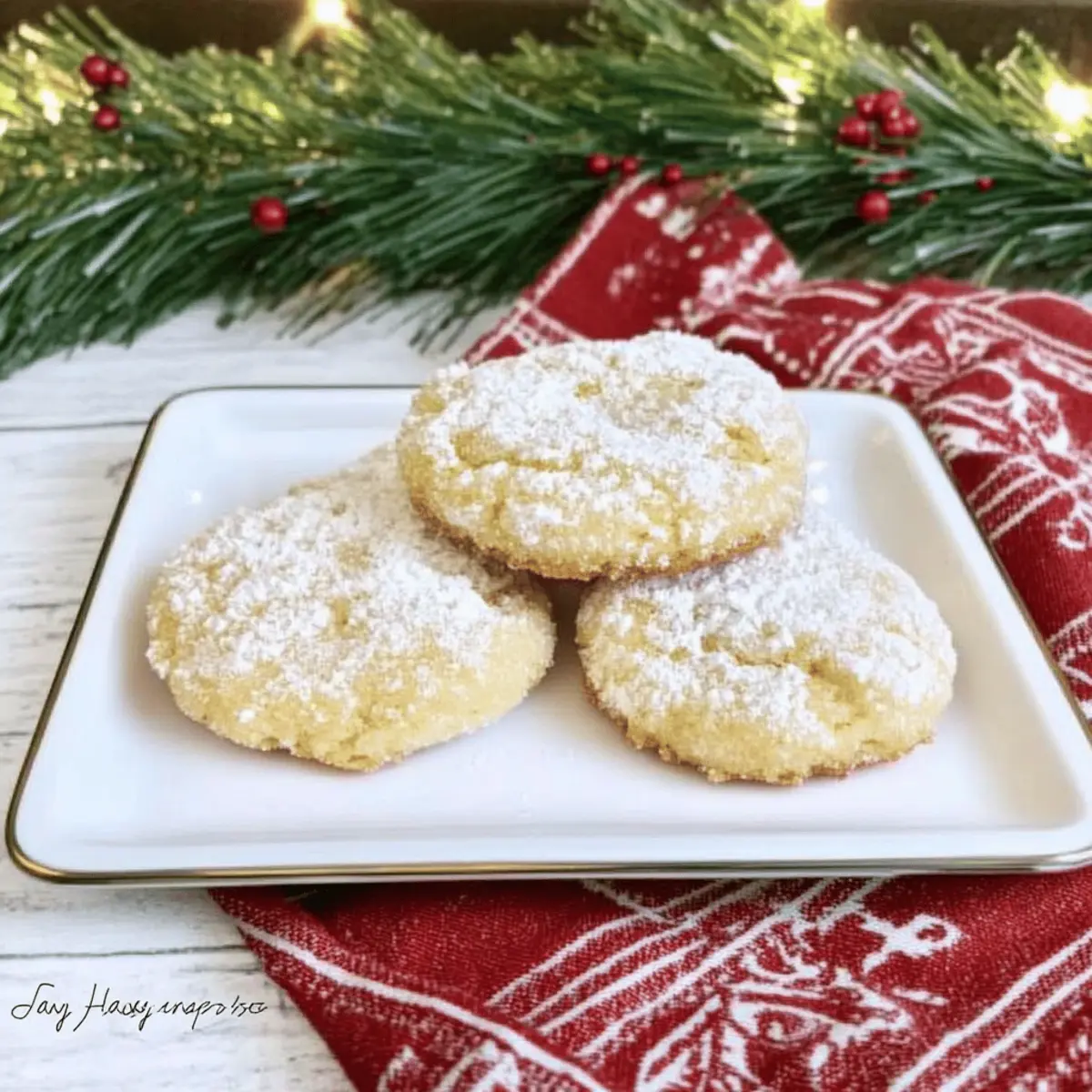 Cozy Up with Eggnog Gooey Butter Cookies for Christmas Joy 34