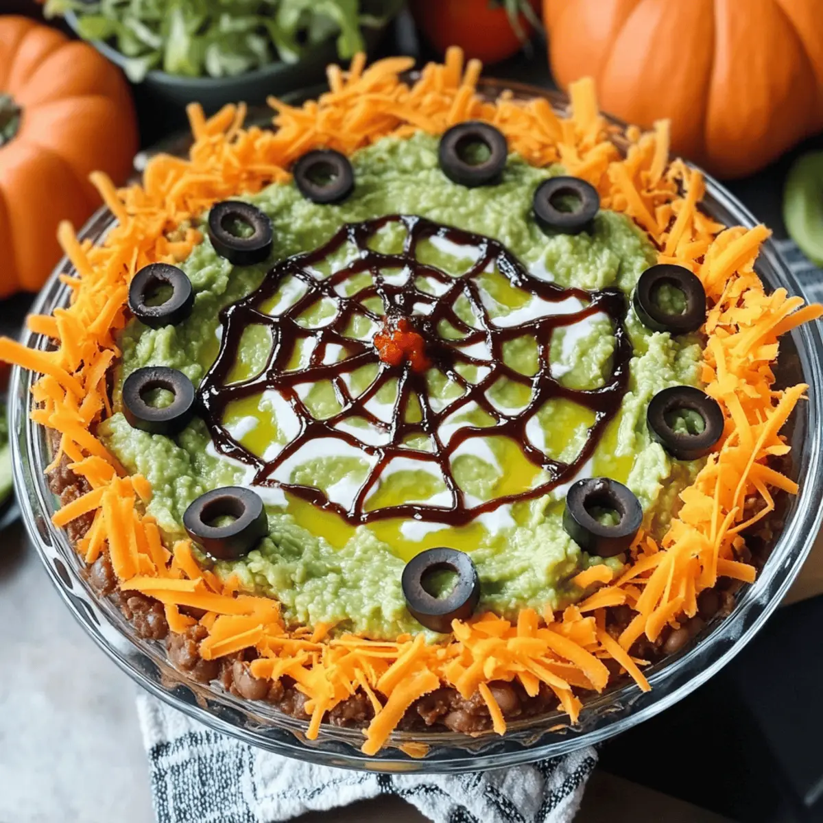 Spider Web Taco Dip: A Fun, Creamy Halloween Treat 11 Spider Web Taco Dip lfvuhs