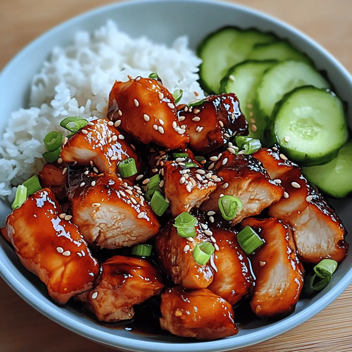 Sticky Honey Gochujang Chicken