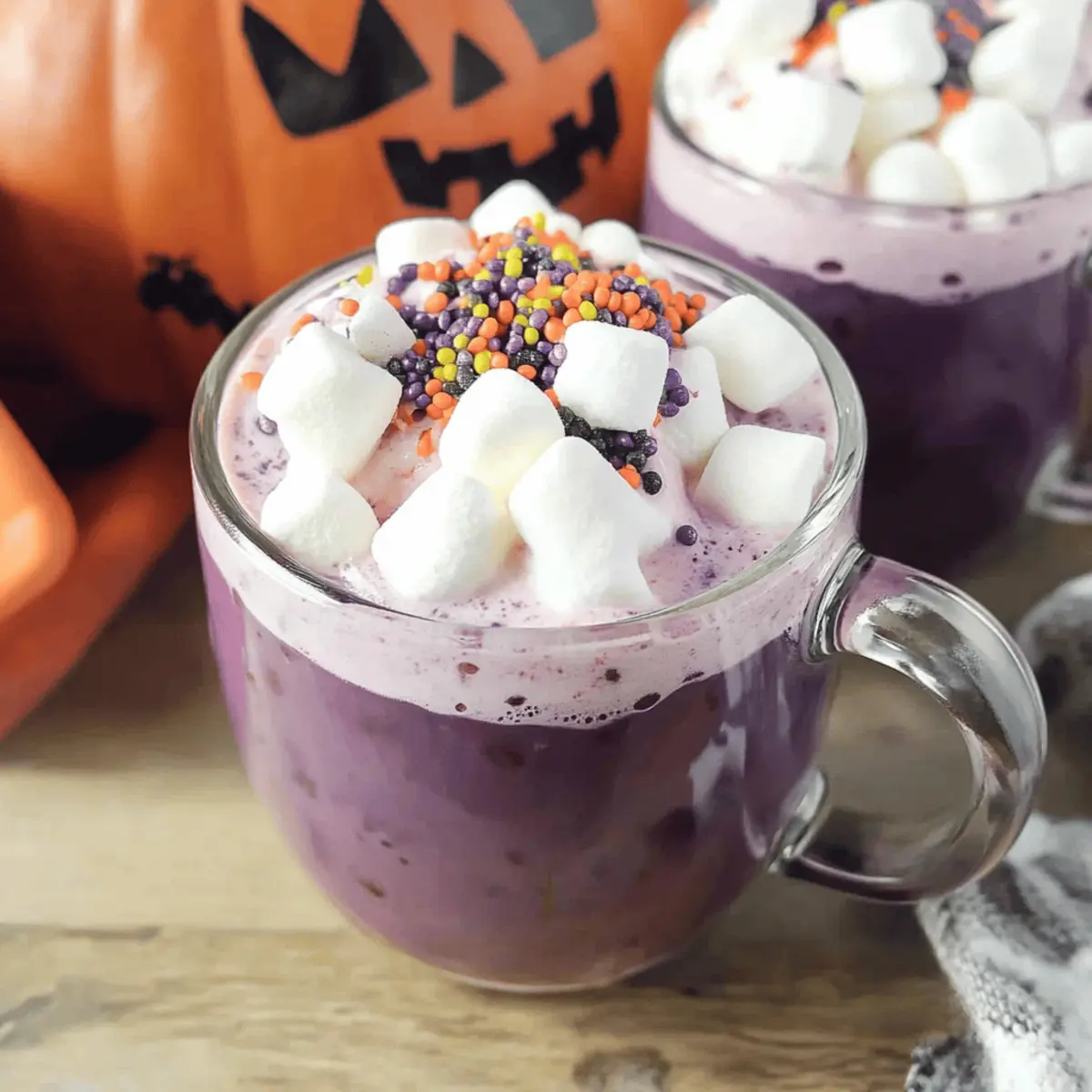 Witch’s Brew Purple Hot Chocolate for Spooky Cozy Nights 15