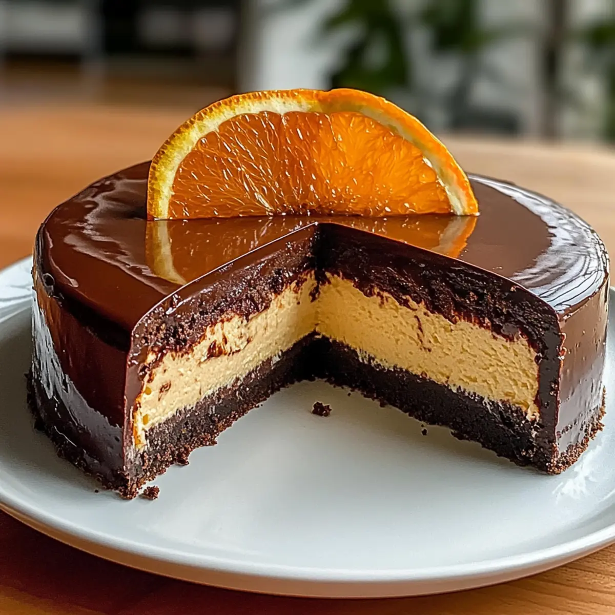 Chocolate Orange Cheesecake