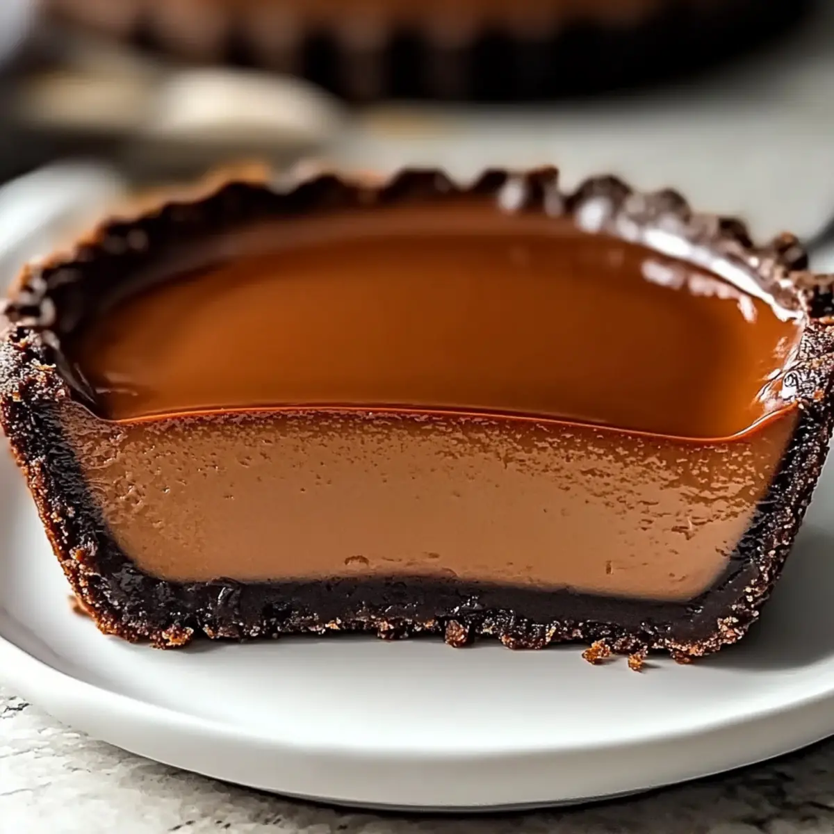 French Chocolate Flan