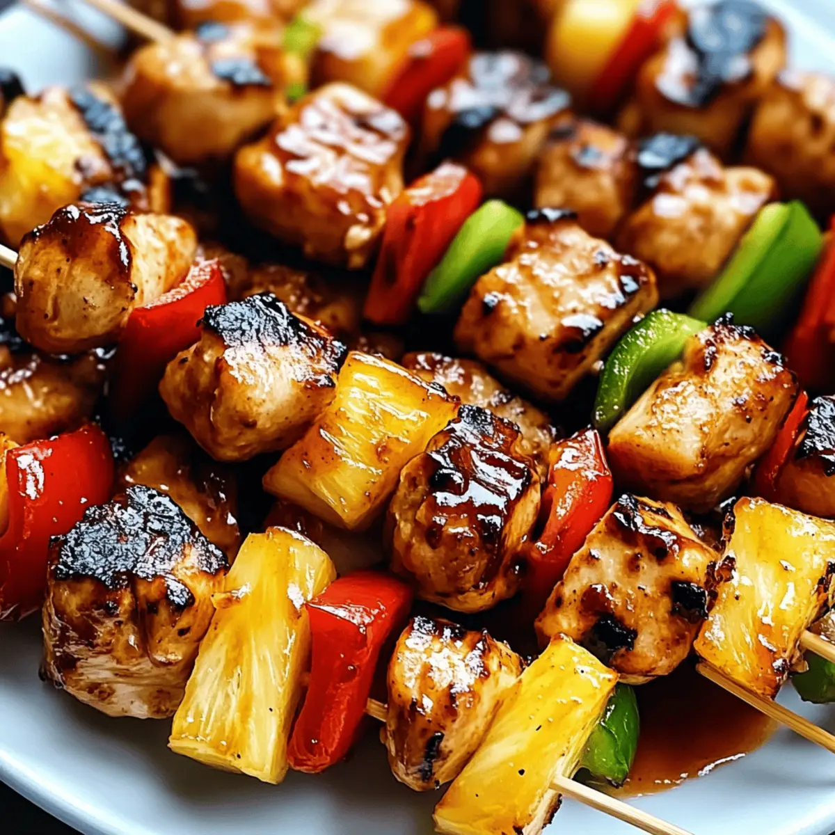 BBQ Pineapple Chicken Kabobs gwut0t