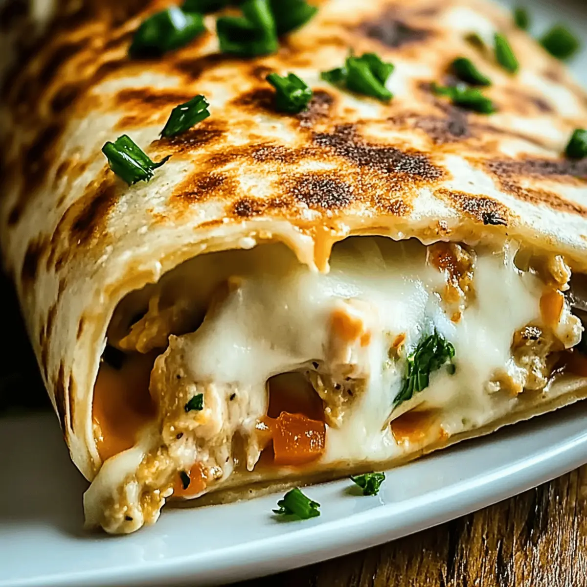 Cheesy Garlic Chicken Wraps That Will Brighten Your Weeknights 8 Cheesy Garlic Chicken Wraps