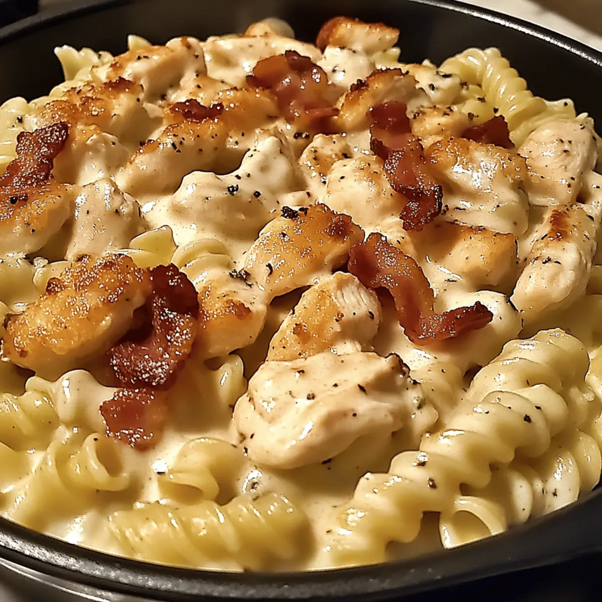 Creamy Chicken Bacon Ranch Pasta Your Family Will Love 31 Chicken Bacon Ranch Pasta qm93zw