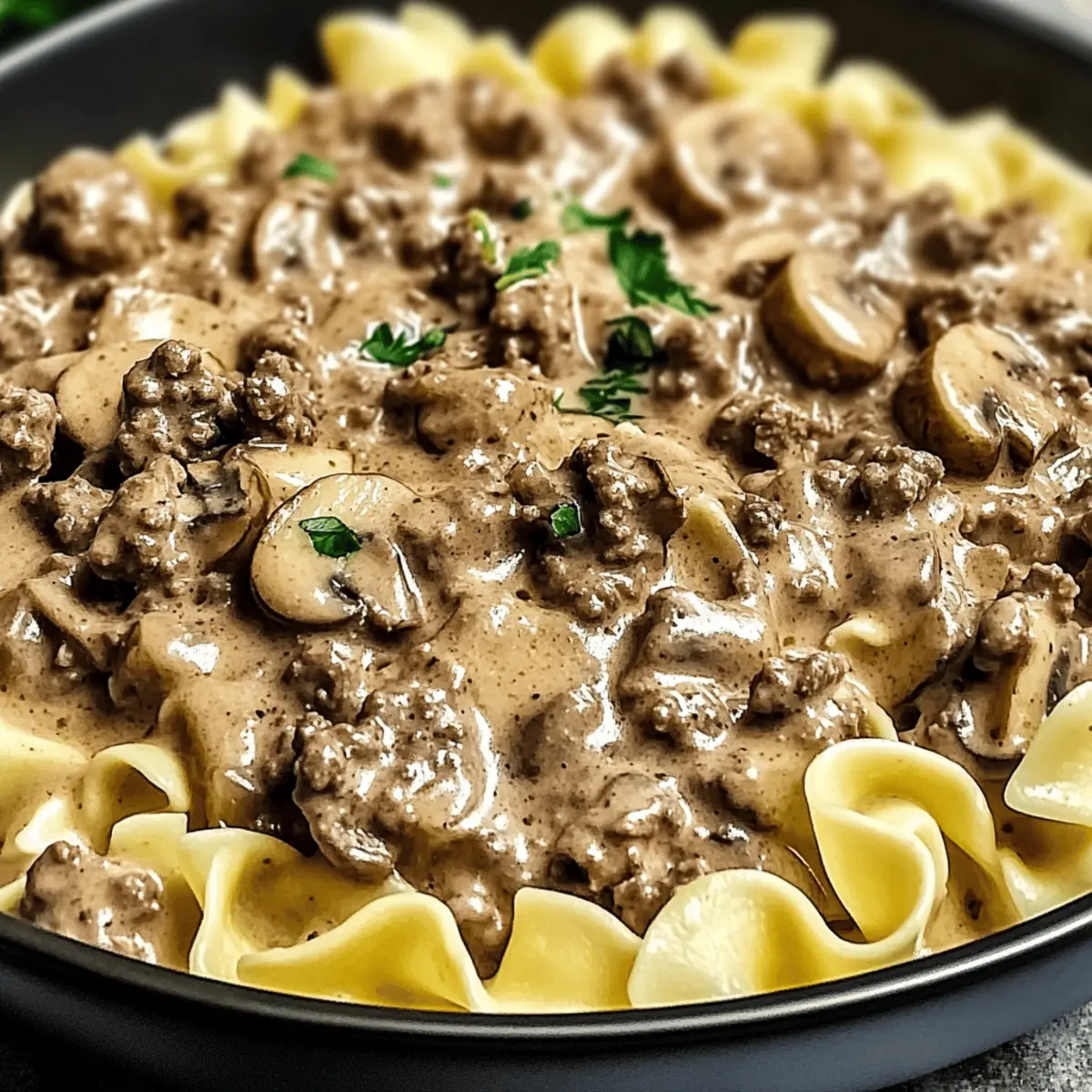 Creamy Ground Beef Stroganoff: A Cozy Weeknight Delight 2