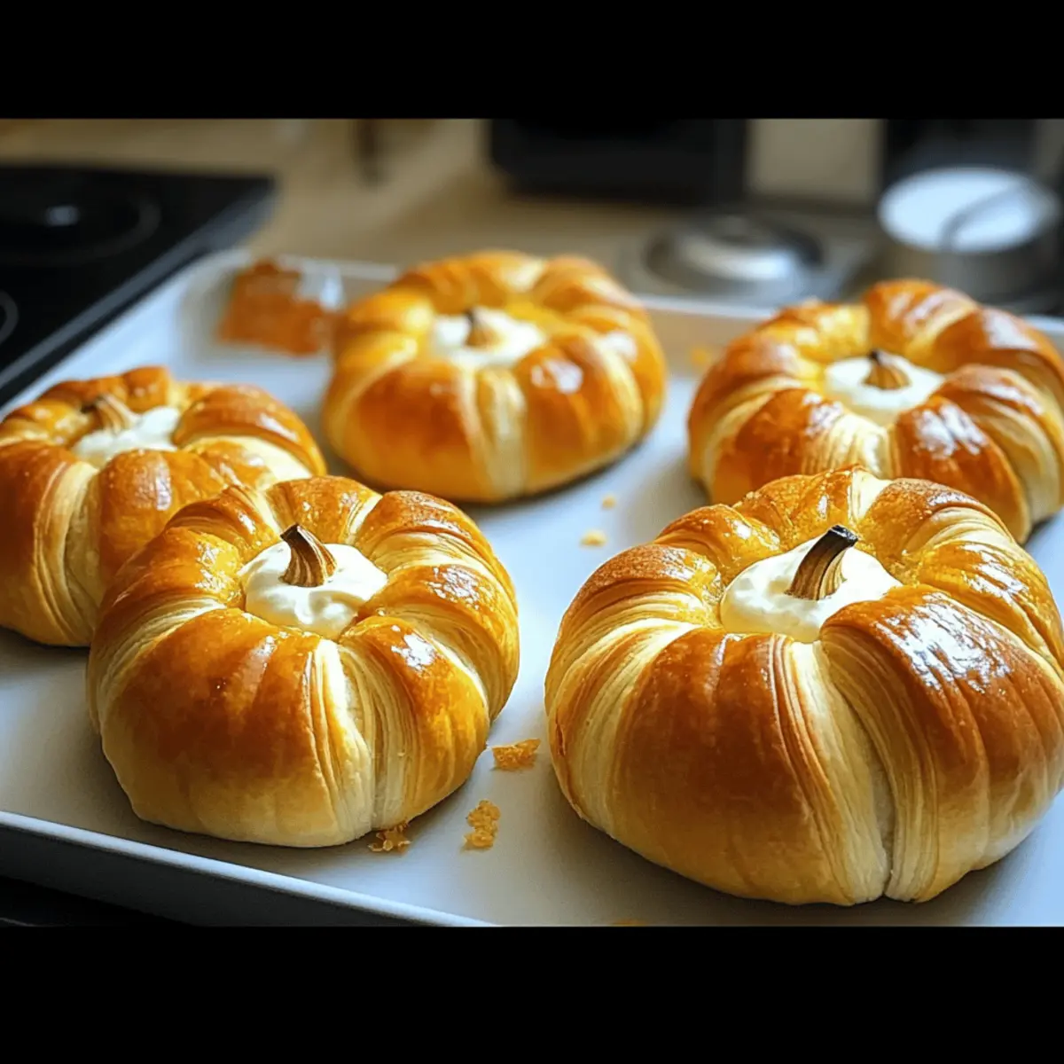 Crescent Pumpkins with Cream Cheese and Pumpkin Pie Bliss 2 Crescent Pumpkins with Cream Cheese and Pumpkin Pie v5erv7