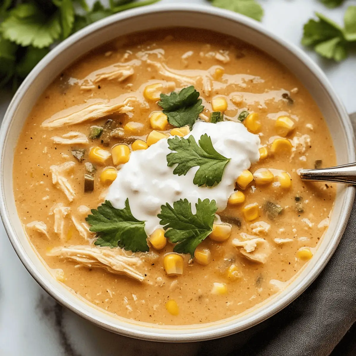 Creamy Crockpot Sweet Corn & Pepper Jack White Chicken Chili Bliss 4 Crockpot Sweet Corn & Pepper Jack White Chicken Chili