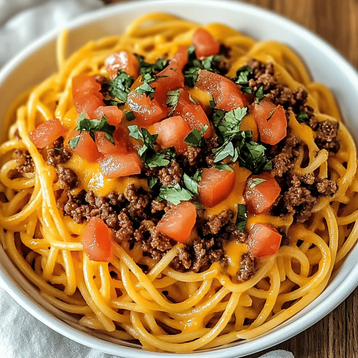 One-Pot Taco Spaghetti: A Flavorful Family Meal in Minutes 43 One Pot Taco Spaghetti irwssd