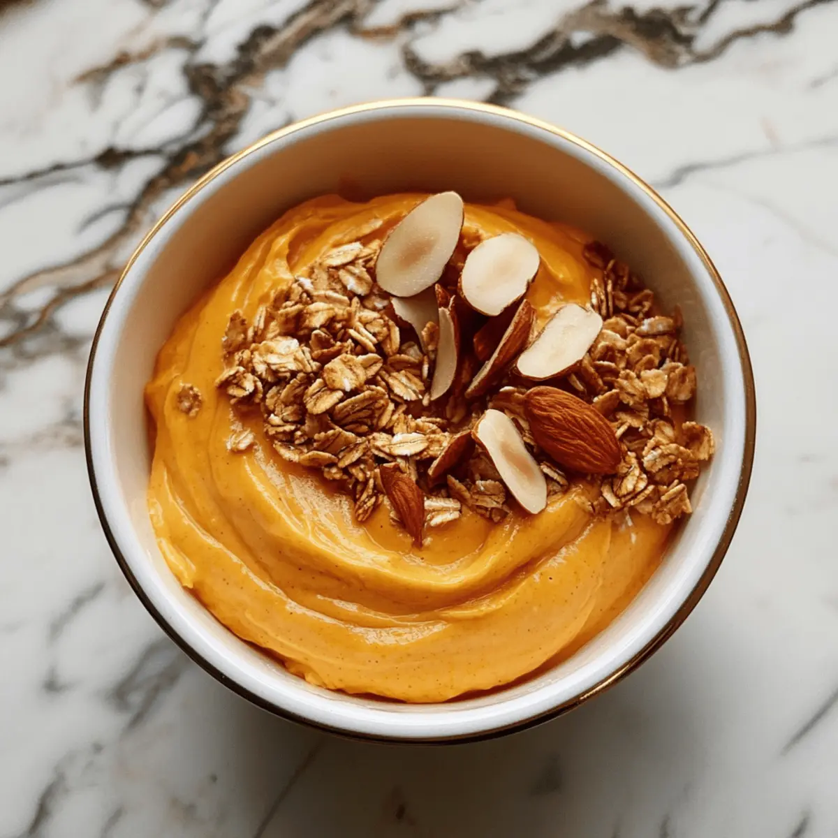 Pumpkin Whipped Cottage Cheese Breakfast Bowl for Cozy Mornings 2